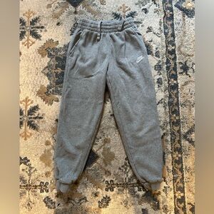 Nike Kids Charcoal Gray Sweatpants